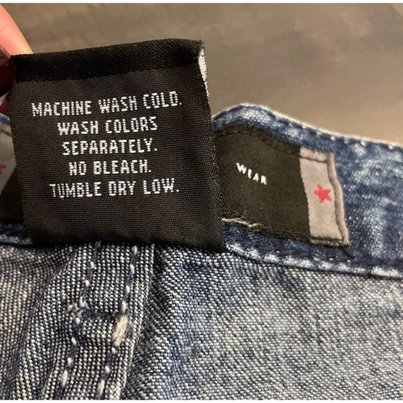 Jalate Vintage 90's Capri Crop Jeans Zebra Print Trim - Sz 7/8 Juniors - Picture 13 of 13